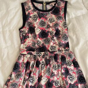 JUICY COUTURE pink and gray rose dress 💗